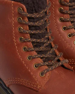Dr. Martens Boots 1460 Serena En Cuir Pour Tout-petit LIGHT BROWN — Republic Waterproof Clearance