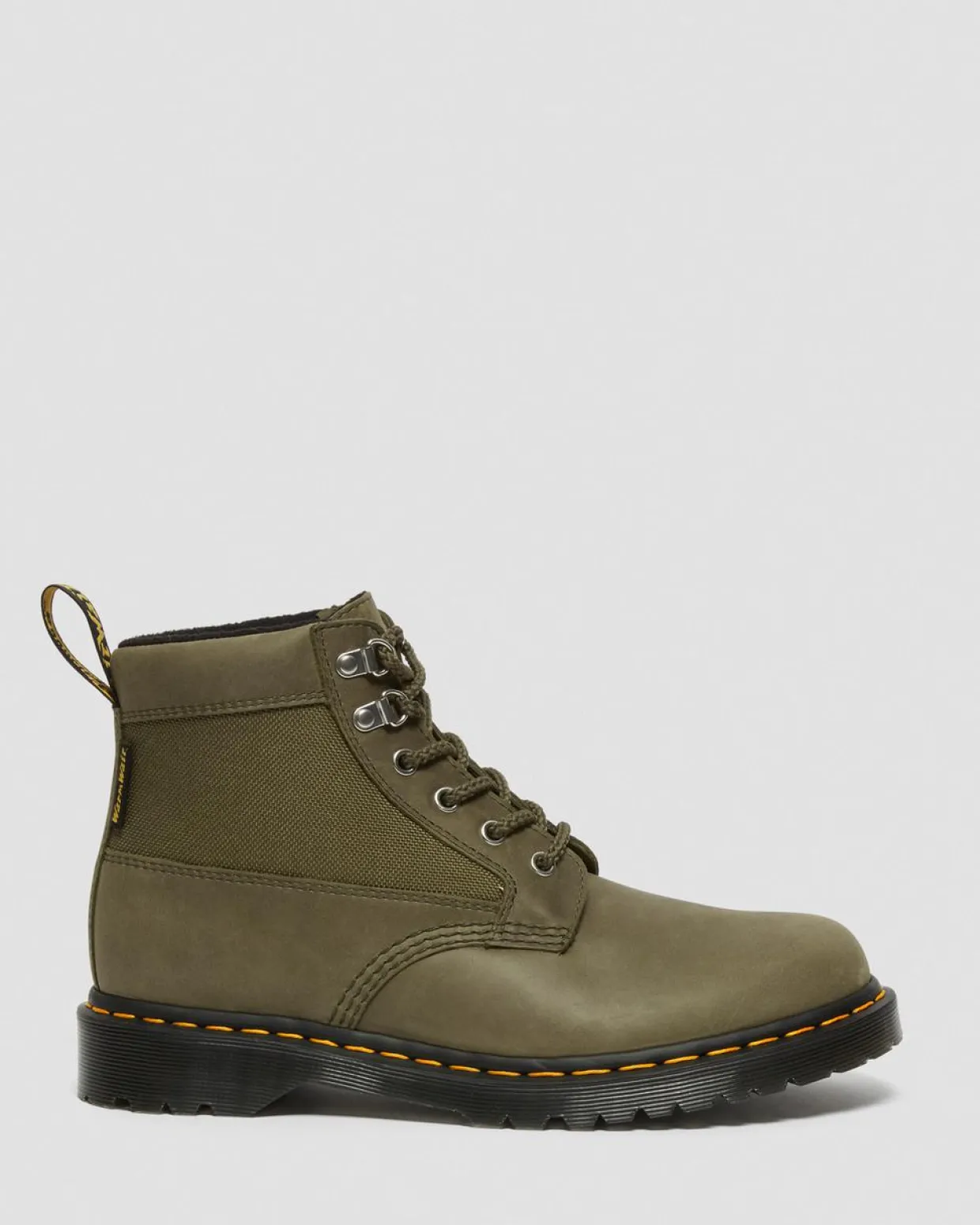 Dr. Martens Boots 101 Streeter En Cuir Olive — Streeter+Extra Tough 50/50 Best Sale