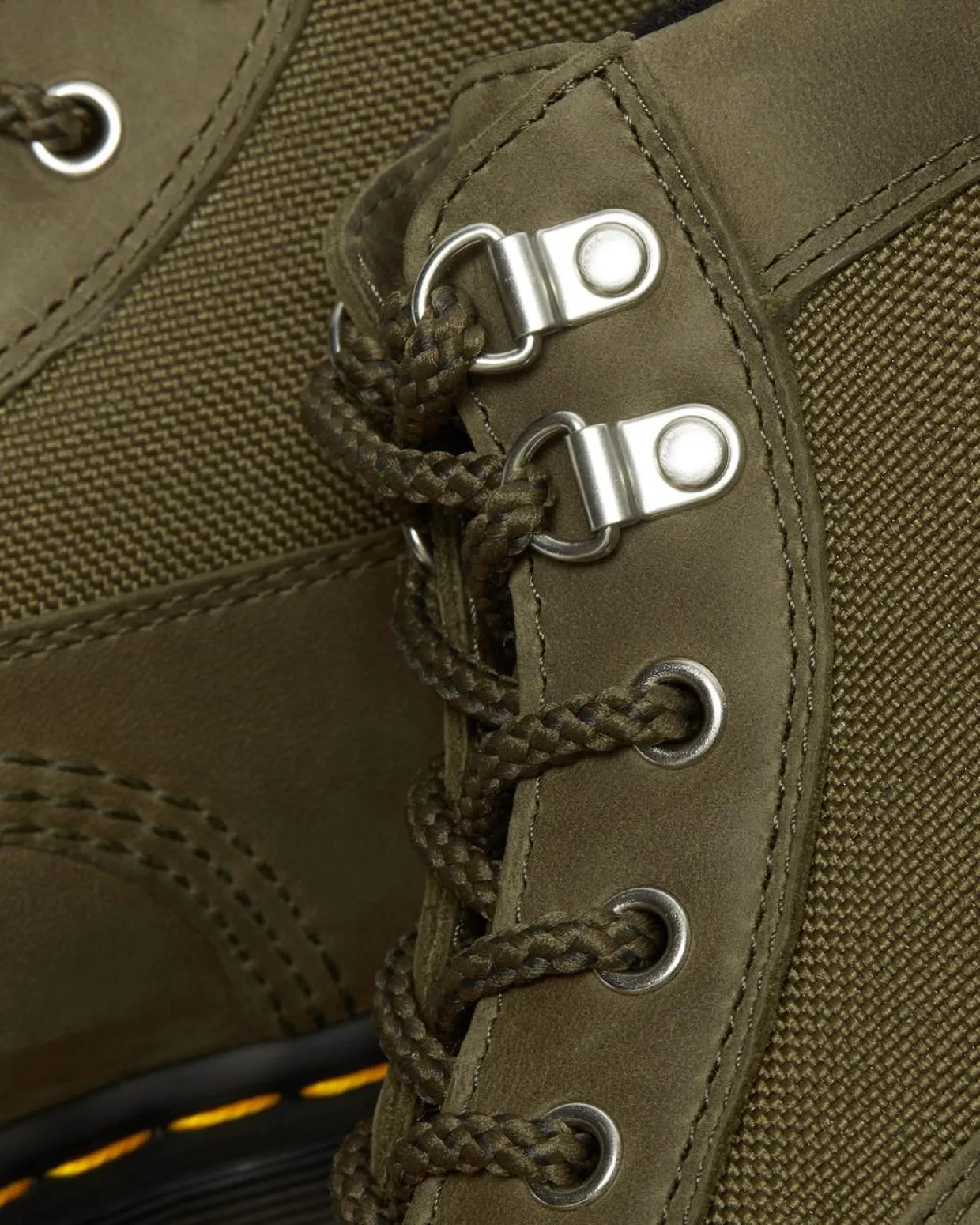 Dr. Martens Boots 101 Streeter En Cuir Olive — Streeter+Extra Tough 50/50 Best Sale