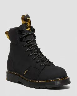 Dr. Martens Boots 1460 Trinity Imperméables Et Antidérapantes Noir — Milled Nubuck Wp Discount