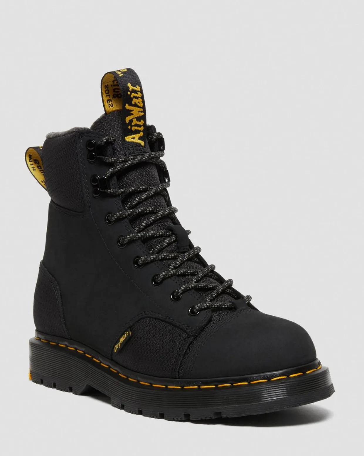 Dr. Martens Boots 1460 Trinity Imperméables Et Antidérapantes Noir — Milled Nubuck Wp Discount