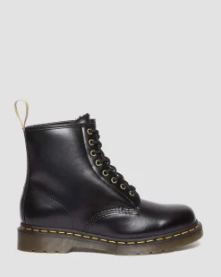 Dr. Martens Boots 1460 Vegan Borg Doublées à Lacets Noir — Norfolk Vegan Outlet