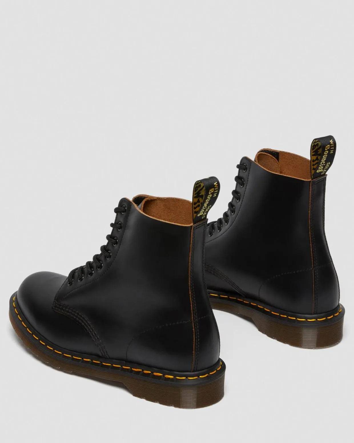 Dr. Martens Boots 1460 Vintage En Cuir Quilon Noir — Quilon Discount