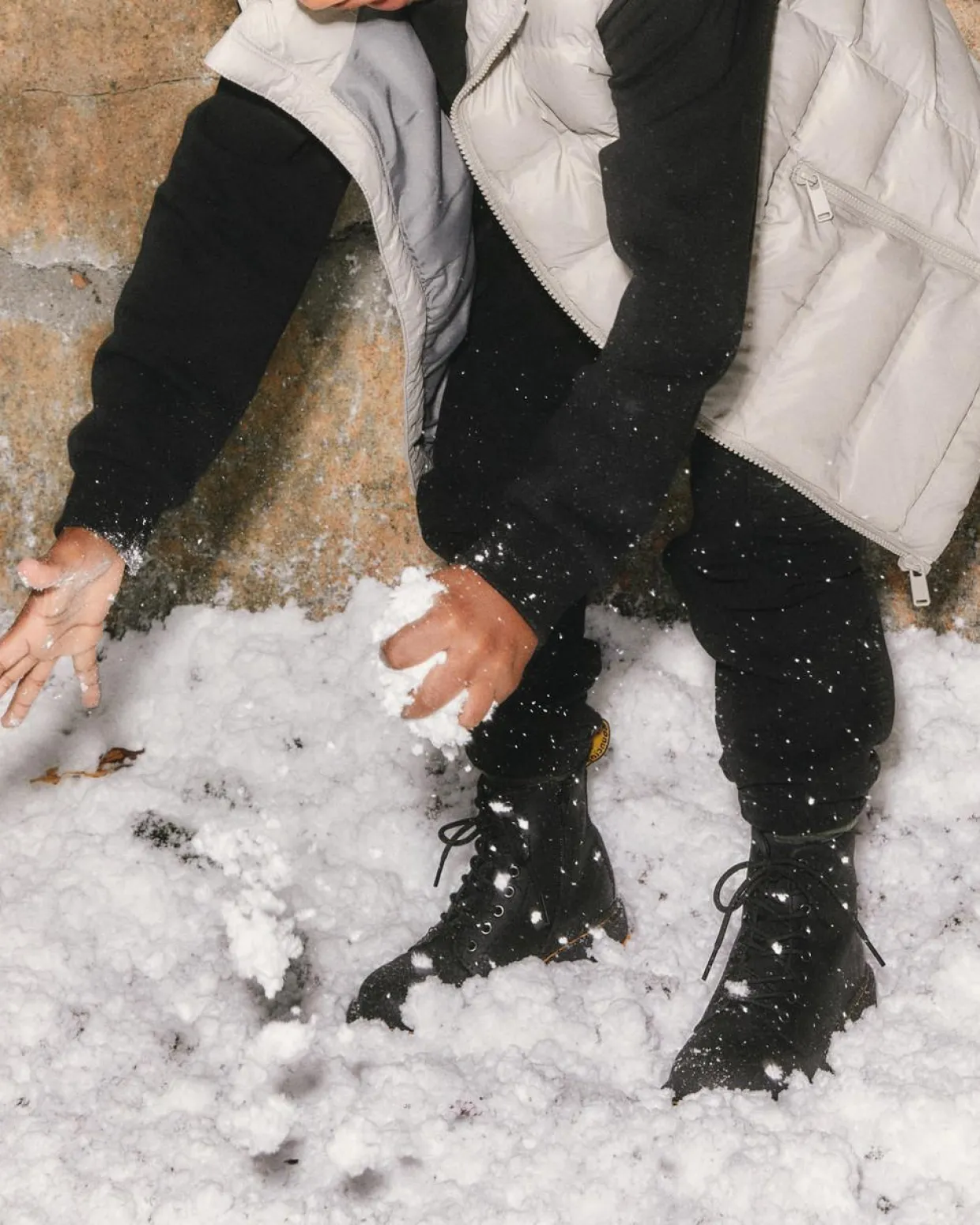 Dr. Martens Boots 1460 WinterGrip En Daim à Lacets Junior Noir — Yellowstone Wp Best Sale