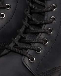 Dr. Martens Boots 1460 WinterGrip En Daim à Lacets Junior Noir — Yellowstone Wp Best Sale