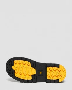 Dr. Martens Boots 1460 WinterGrip En Daim à Lacets Junior Noir — Yellowstone Wp Best Sale