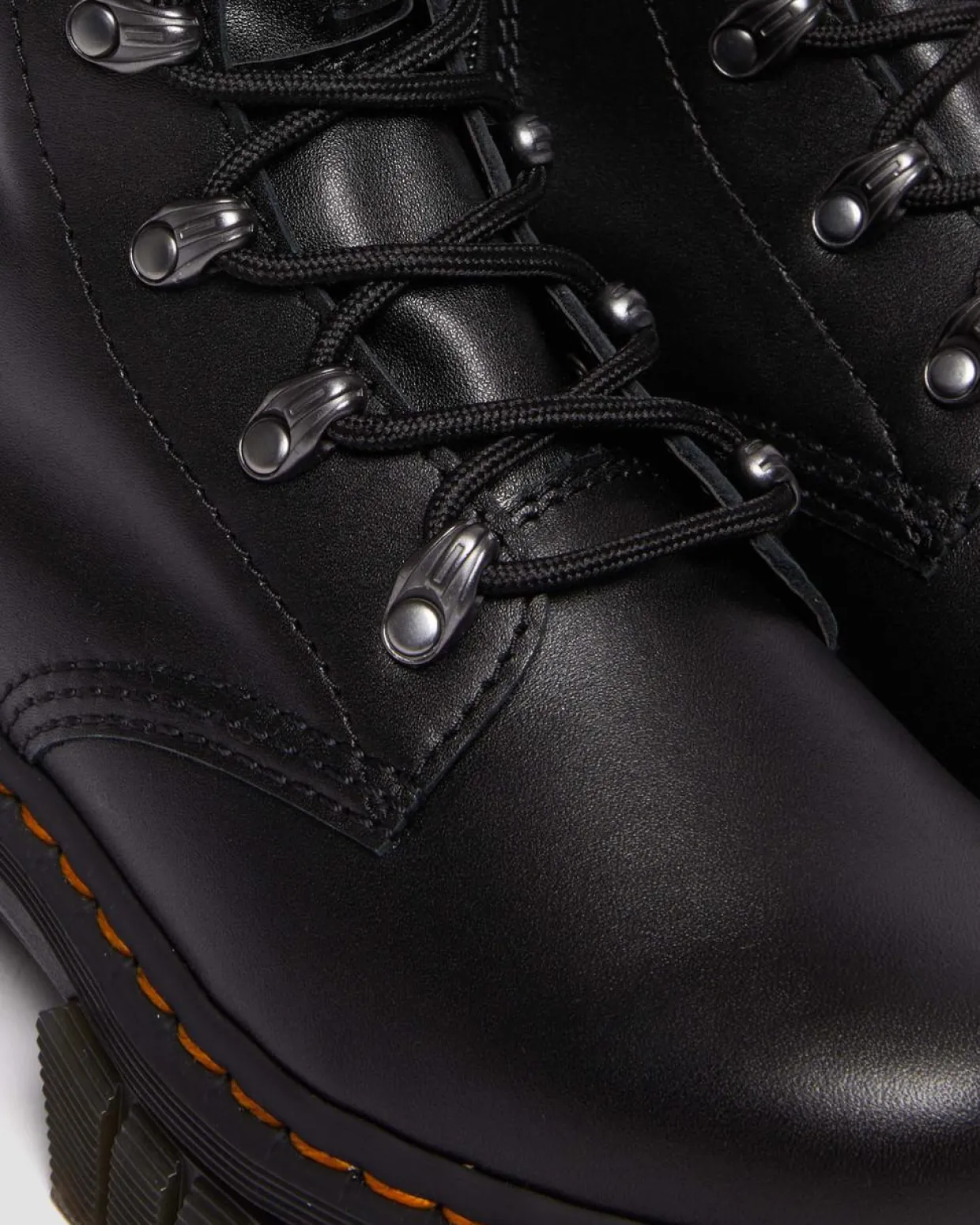 Dr. Martens Boots Audrick 22i XTRM En Cuir à Lacets Noir — Nappa Lux Cheap