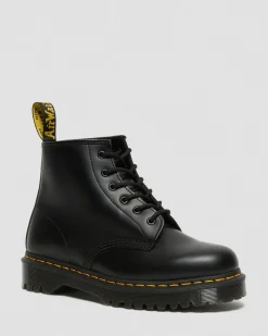 Dr. Martens Boots Basses 101 Bex En Cuir Smooth Noir — Smooth Leather Cheap