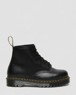 Dr. Martens Boots Basses 101 Bex En Cuir Smooth Noir — Smooth Leather Cheap