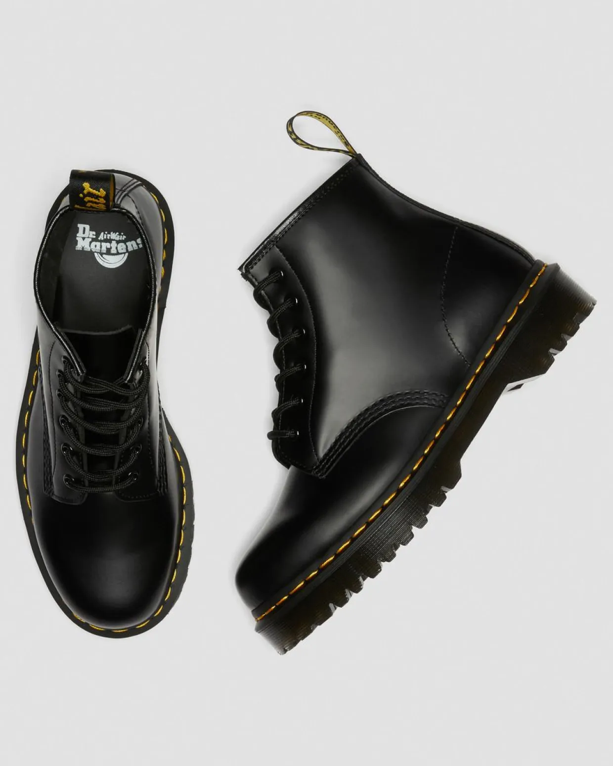 Dr. Martens Boots Basses 101 Bex En Cuir Smooth Noir — Smooth Leather Cheap