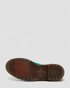 Dr. Martens Boots Basses 101 En Daim Turquoise — Desert Oasis Suede Shop