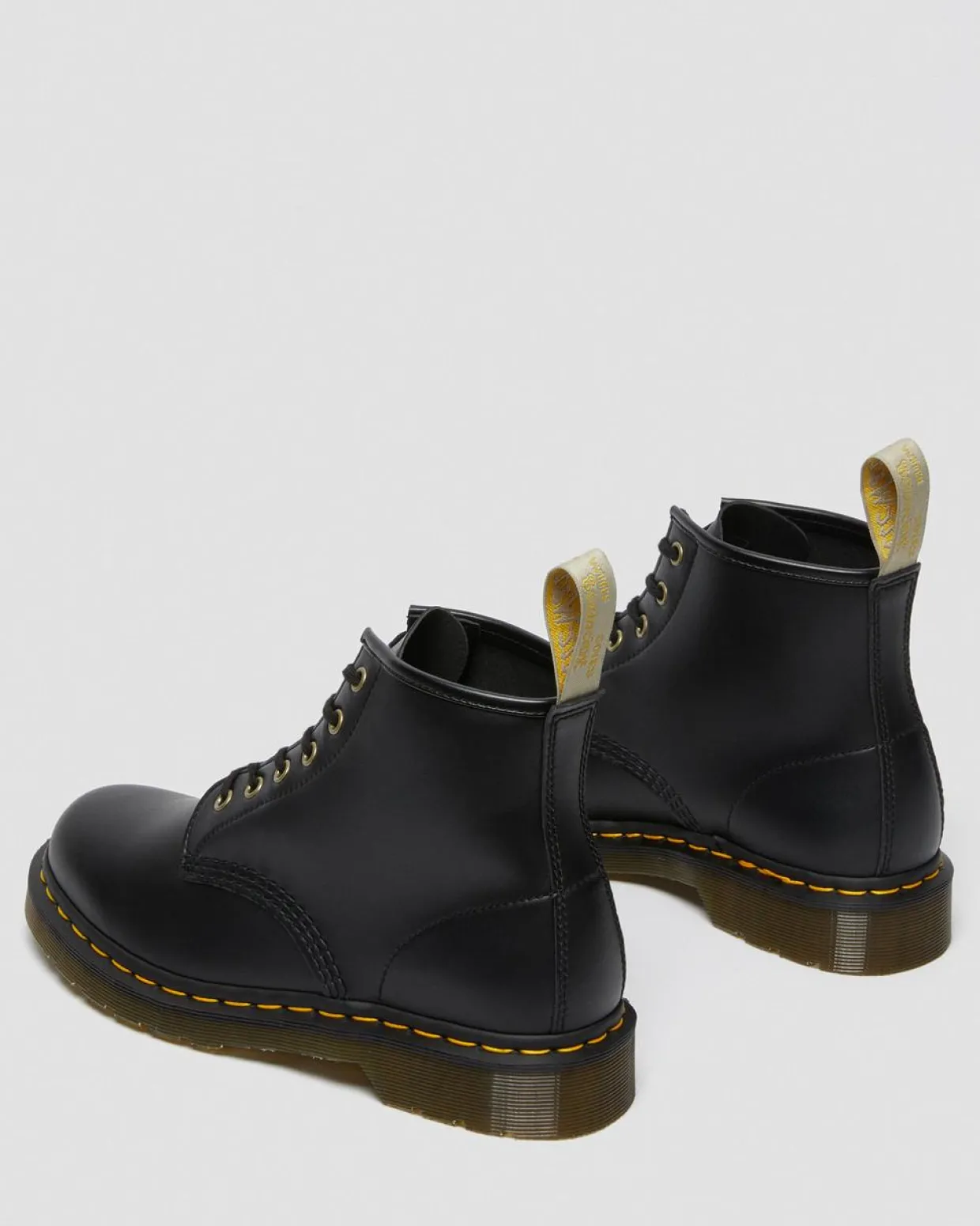Dr. Martens Boots Basses 101 Felix Vegan Noir — Felix Rub Off Flash Sale