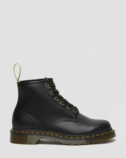 Dr. Martens Boots Basses 101 Felix Vegan Noir — Felix Rub Off Flash Sale