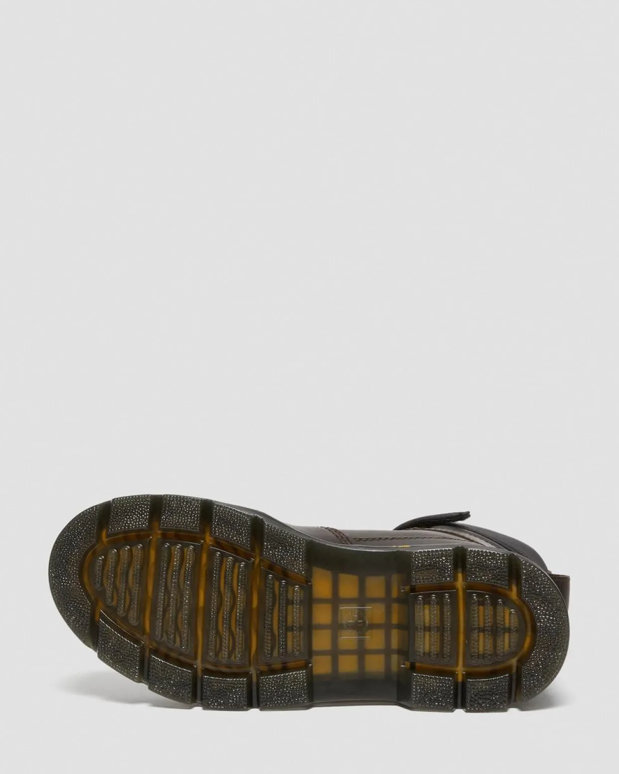 Dr. Martens Boots Casual Combs Tech En Cuir Crazy Horse Marron foncé — Crazy Horse Store