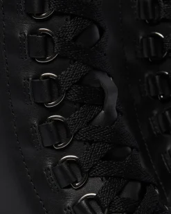 Dr. Martens Boots Chesney En Cuir à Talons évasés Et à Lacets Noir — Sendal Sale