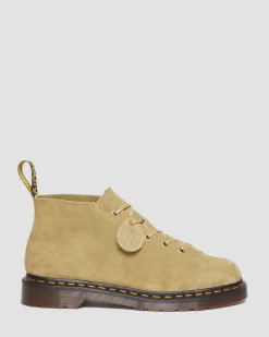 Dr. Martens Boots Church En Daim Desert Oasis Olive clair — Desert Oasis Suede Best