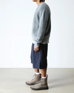 Dr. Martens Boots Crewson En Cuir à Lacets GUNMETAL — Buffbuck Hot
