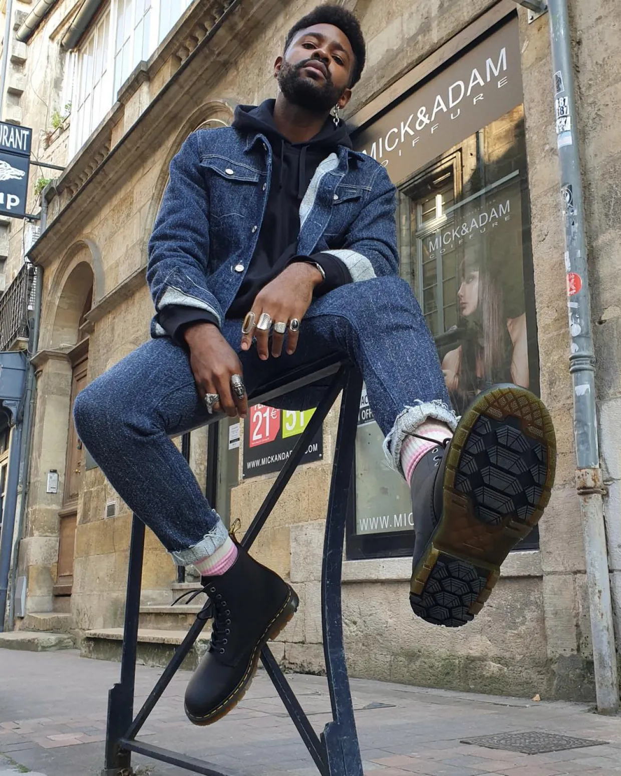 Dr. Martens Boots 1460DM's Wintergrip En Cuir Noir — Snowplow Shop
