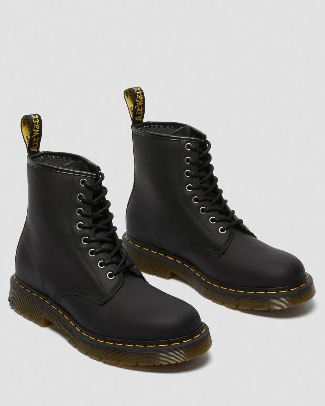 Dr. Martens Boots 1460DM's Wintergrip En Cuir Noir — Snowplow Shop