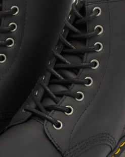 Dr. Martens Boots 1460DM's Wintergrip En Cuir Noir — Snowplow Shop