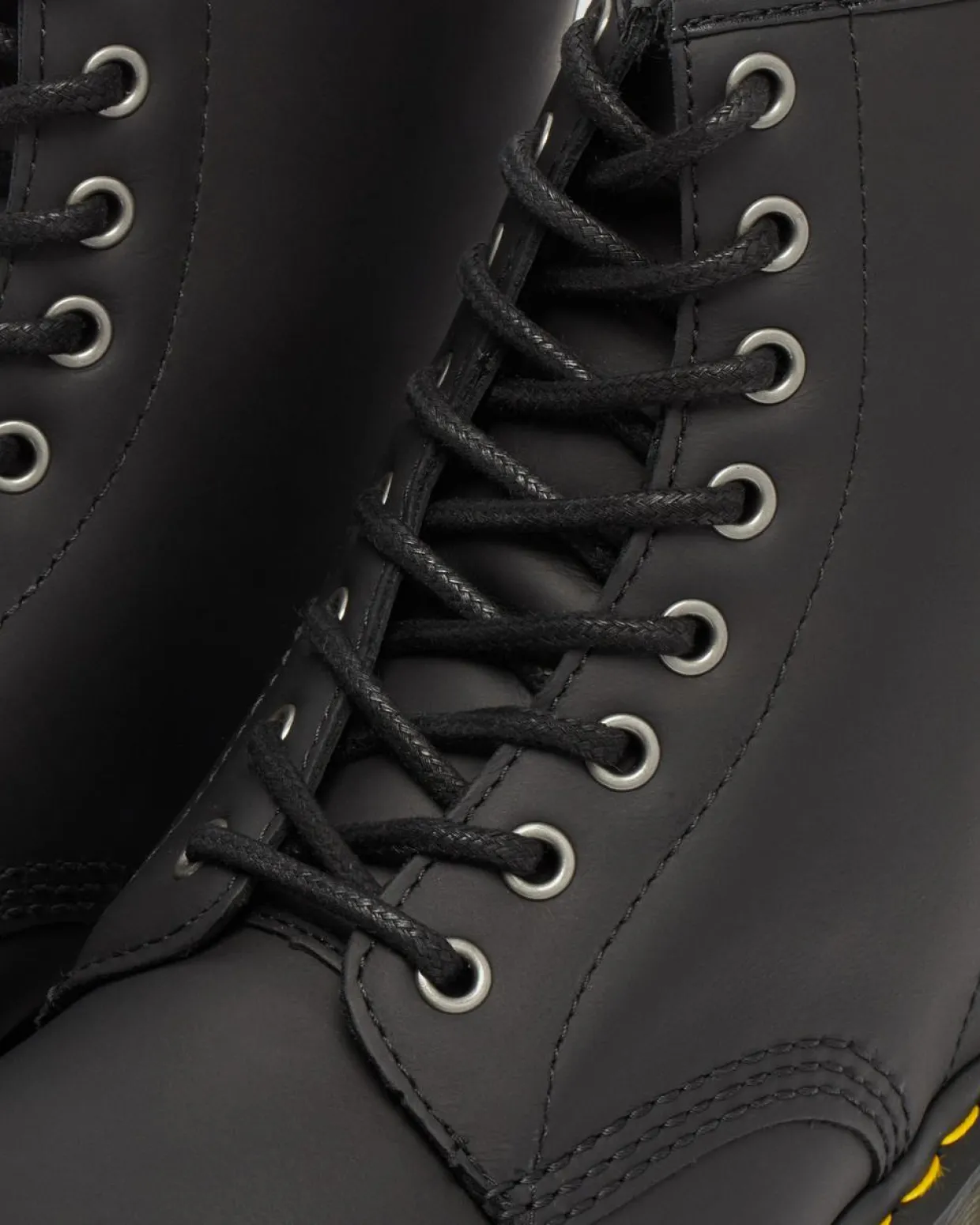Dr. Martens Boots 1460DM's Wintergrip En Cuir Noir — Snowplow Shop