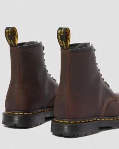 Dr. Martens Boots 1460DM's Wintergrip En Cuir Cocoa — Snowplow Cheap