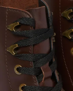 Dr. Martens Boots Jesy En Cuir à Talons évasés Dark Brown Best