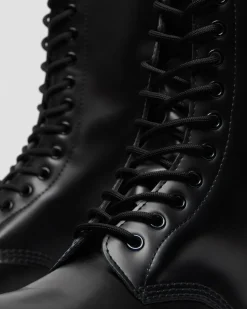 Dr. Martens Boots Montantes 1914 En Cuir Smooth à Lacets Noir — Smooth Leather Flash Sale