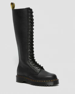 Dr. Martens Boots Montantes 1B60 Bex En Cuir Pisa Noir — Pisa Shop