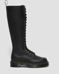 Dr. Martens Boots Montantes 1B60 Bex En Cuir Pisa Noir — Pisa Shop