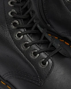 Dr. Martens Boots Montantes 1B60 Bex En Cuir Pisa Noir — Pisa Shop