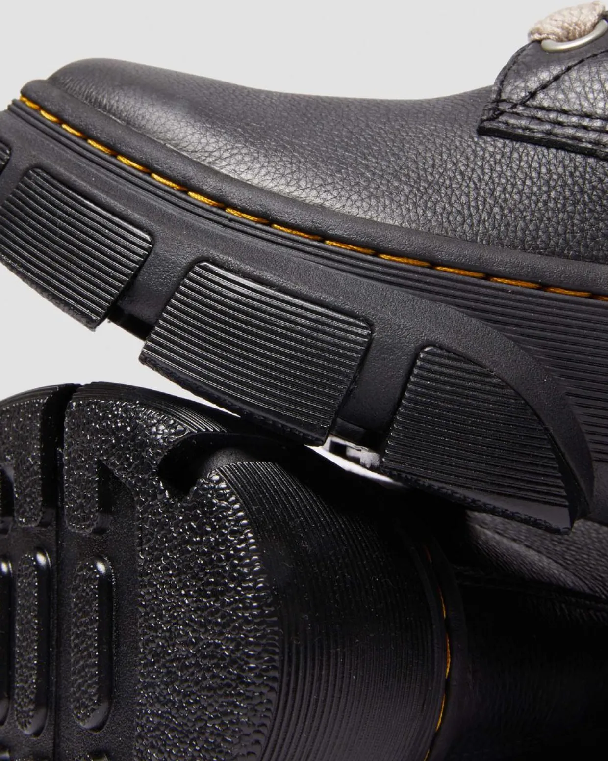 Dr. Martens Boots Plateformes 1460 Rick Owens DMXL Jumbo Lace Up En Cuir Noir — Lunar Best