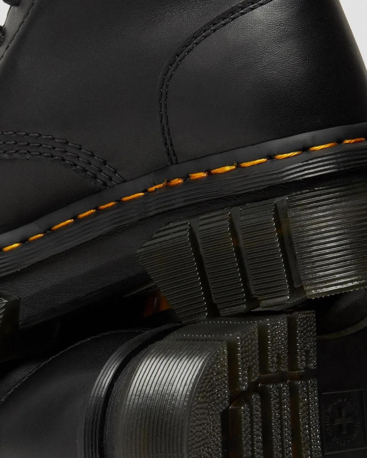 Dr. Martens Boots Plateformes Audrick Nappa Lux Noir — Nappa Lux Best Sale