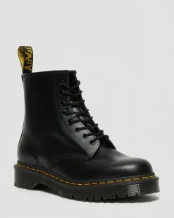 Dr. Martens Boots Plateformes Bex 1460 En Cuir Smooth Noir — Smooth Leather Sale