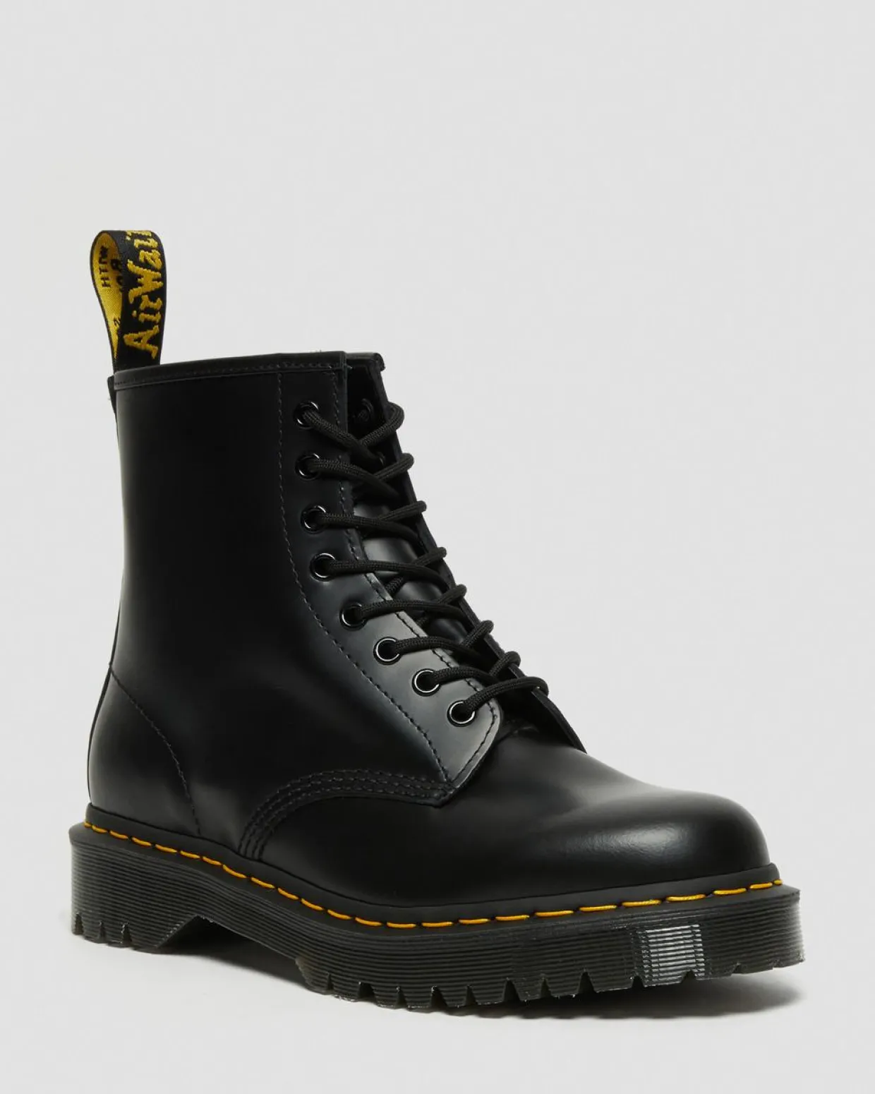 Dr. Martens Boots Plateformes Bex 1460 En Cuir Smooth Noir — Smooth Leather Sale