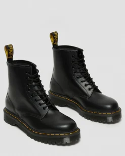 Dr. Martens Boots Plateformes Bex 1460 En Cuir Smooth Noir — Smooth Leather Sale