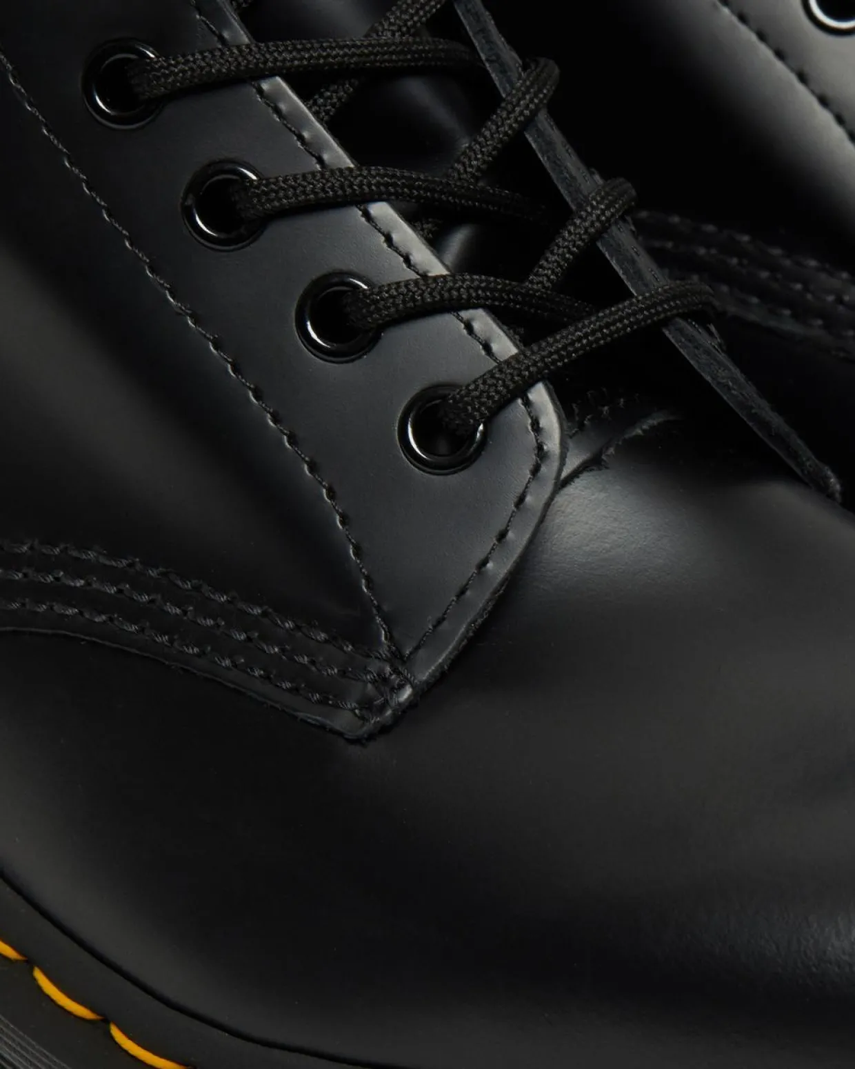Dr. Martens Boots Plateformes Bex 1460 En Cuir Smooth Noir — Smooth Leather Sale