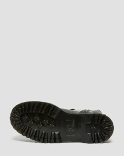 Dr. Martens Boots Plateformes Jadon Hi En Cuir Smooth Noir — Polished Smooth Discount