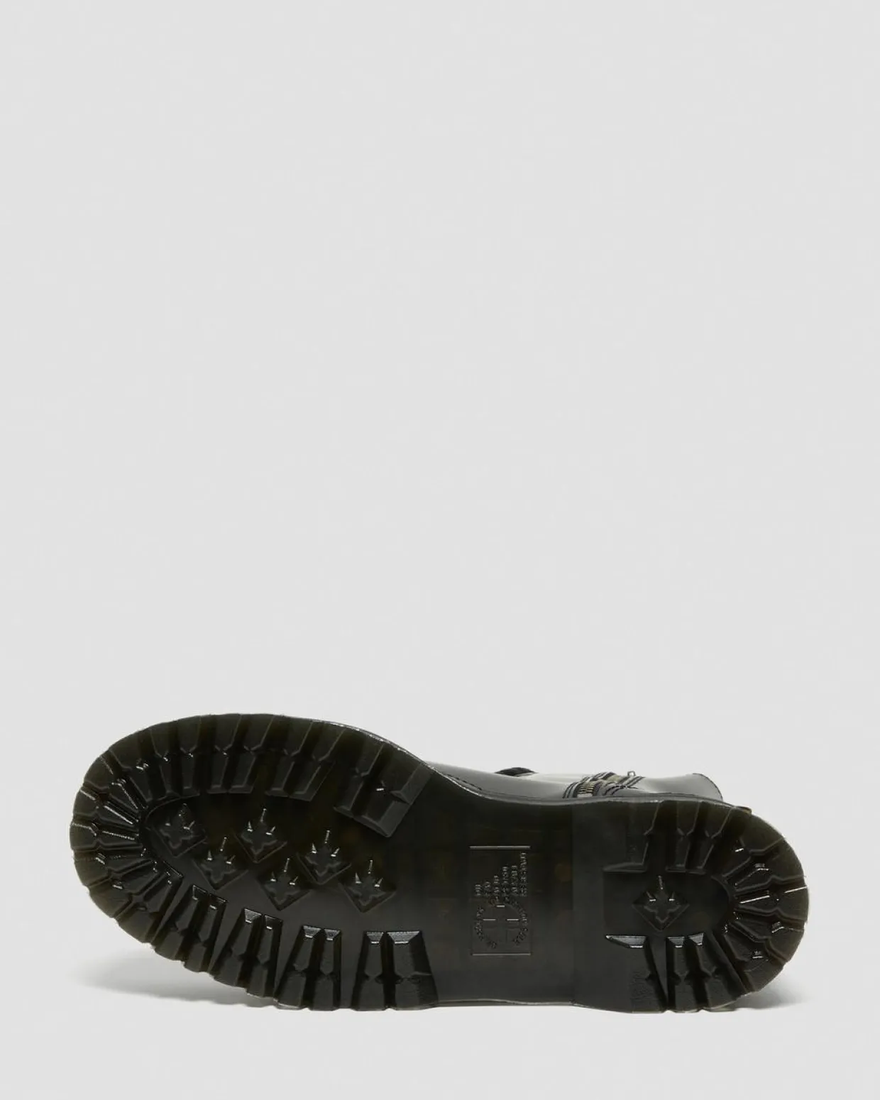 Dr. Martens Boots Plateformes Jadon Hi En Cuir Smooth Noir — Polished Smooth Discount