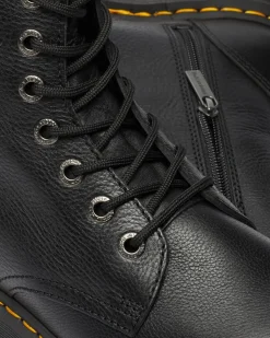 Dr. Martens Boots Plateformes Jadon III En Cuir Pisa Noir — Pisa Store