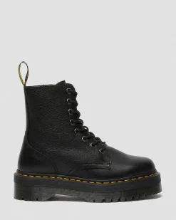 Dr. Martens Boots Plateformes Jadon III En Cuir Pisa Noir — Pisa Store