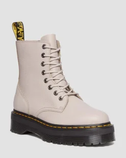 Dr. Martens Boots Plateformes Jadon III En Cuir Pisa VINTAGE TAUPE — Pisa Best