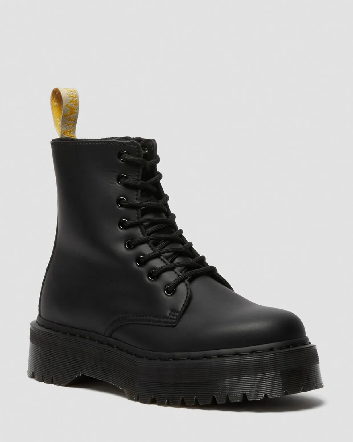 Dr. Martens Boots Plateformes Jadon II Mono Vegan Noir — Felix Rub Off New