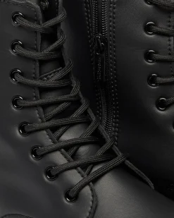 Dr. Martens Boots Plateformes Jadon II Mono Vegan Noir — Felix Rub Off New