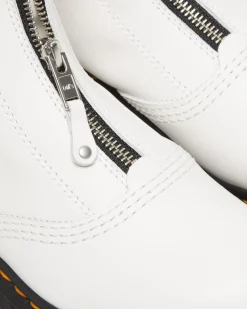 Dr. Martens Boots Plateformes Jetta Blanc — Sendal Cheap