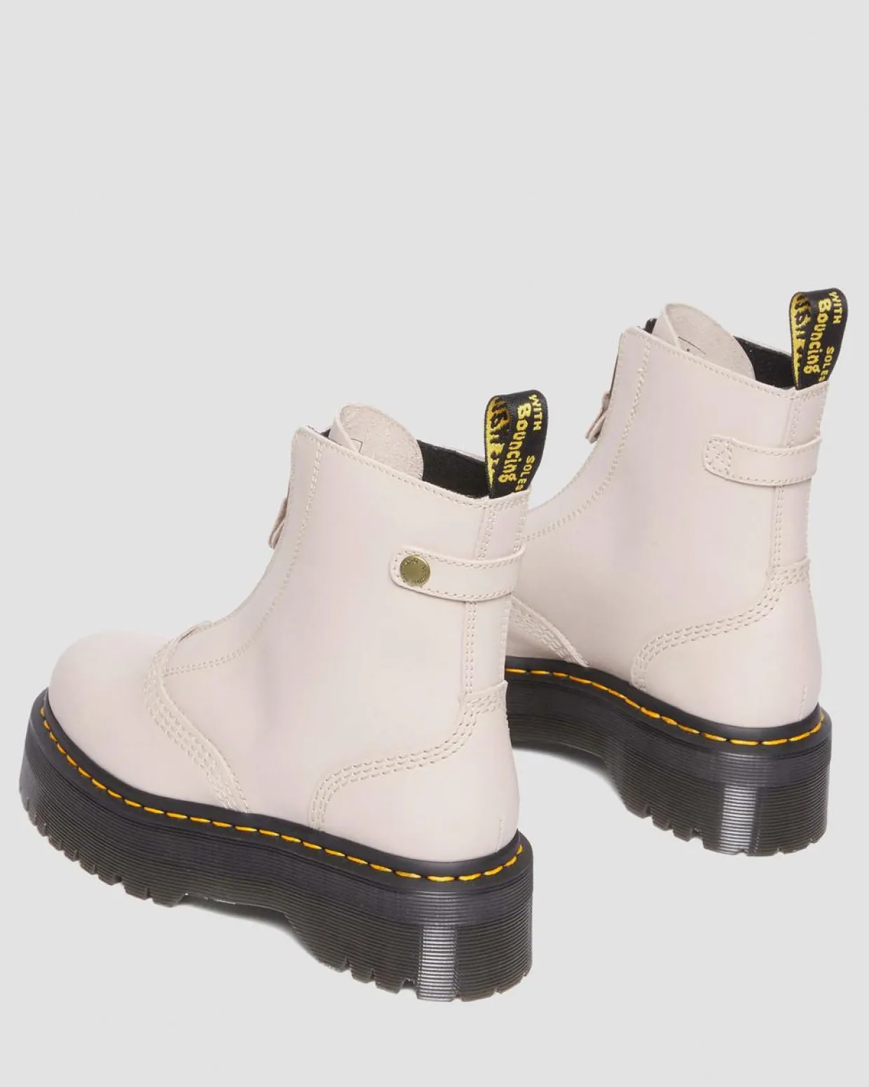 Dr. Martens Boots Plateformes Jetta VINTAGE TAUPE — Sendal Flash Sale