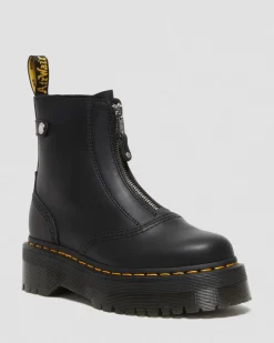 Dr. Martens Boots Plateformes Jetta Noir — Sendal Cheap