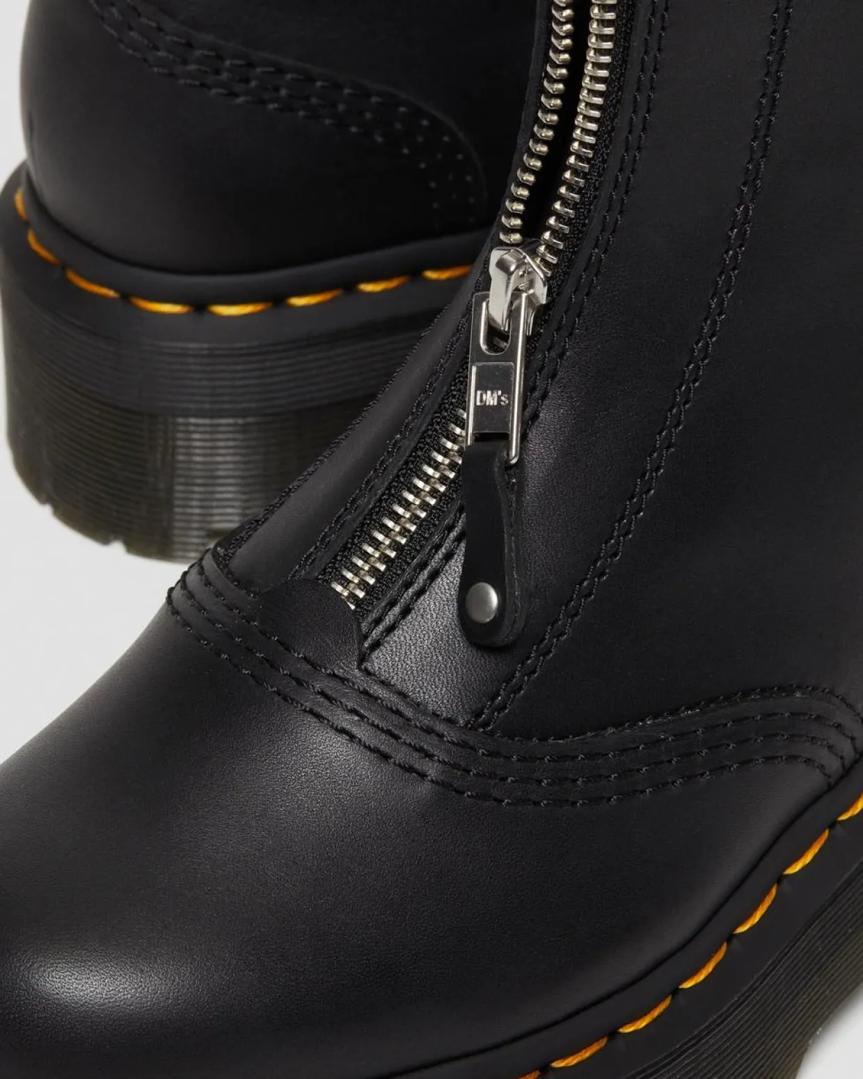 Dr. Martens Boots Plateformes Jetta Noir — Sendal Cheap