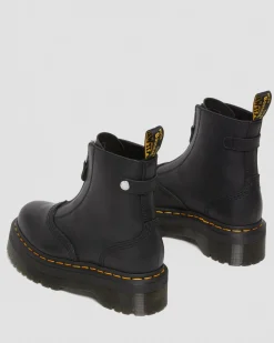 Dr. Martens Boots Plateformes Jetta Noir — Sendal Cheap