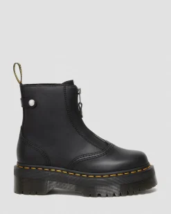 Dr. Martens Boots Plateformes Jetta Noir — Sendal Cheap
